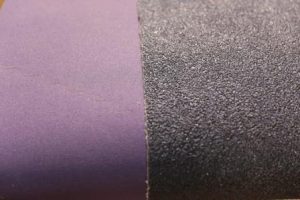 Close-up of abrasive
