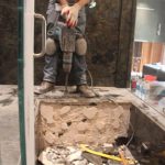 No weep holes on linear drain