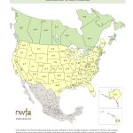 Moisture Map of North America