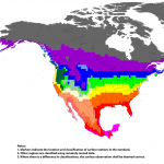 North America Climate Zones Map