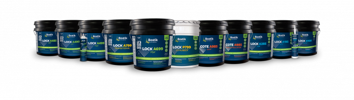 Bostik's redesigned packaging
