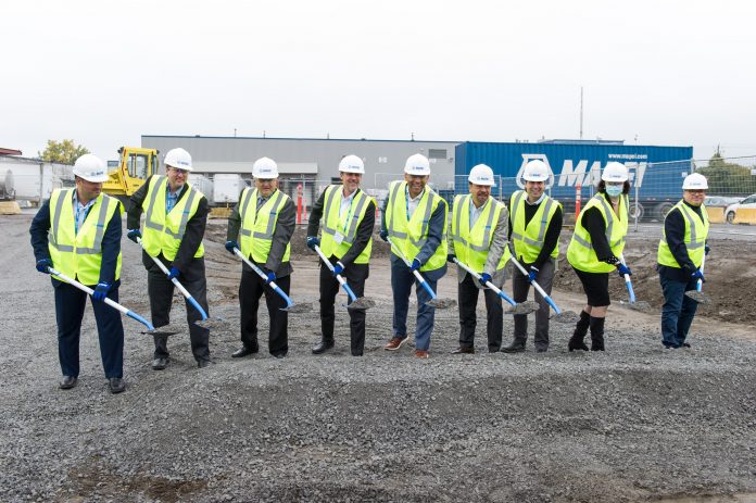 MAPEI Inc. groundbreaking event