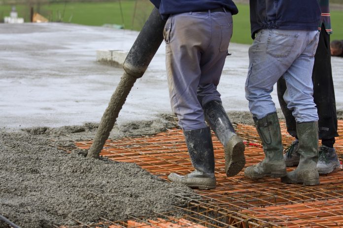 Pouring Concrete