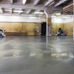 concrete slab bleed water