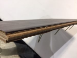 Squeaking from fastener blowout, nail-down floor