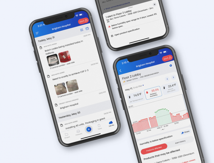 Floorcloud mobile app