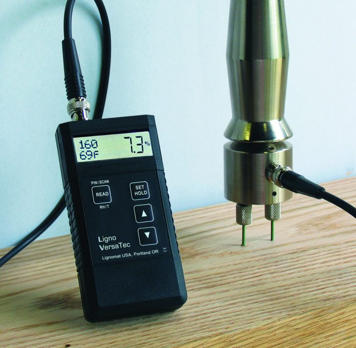 Lignomat moisture meter