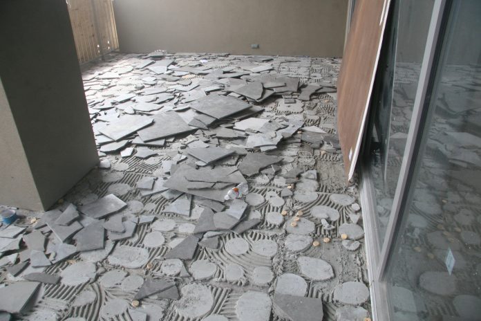 Mowat tile failure