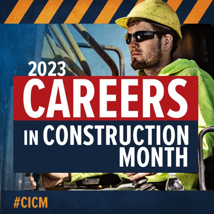 Careers in Construction Month logo