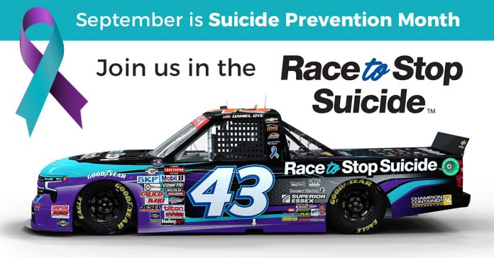 Race to Stop Suicide banner