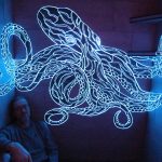 Joshua – kraken lit up