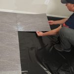 QBoard Install with vapor barrier 080322