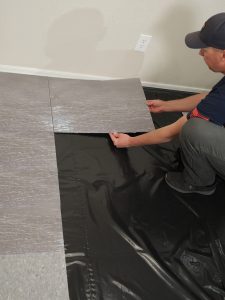 MP Global Products QBoard Install with vapor barrier 2