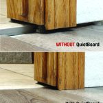 With and without QuietBoard Real Photos 030223