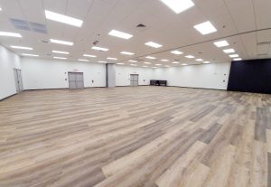 Hope Haven conference center new floor