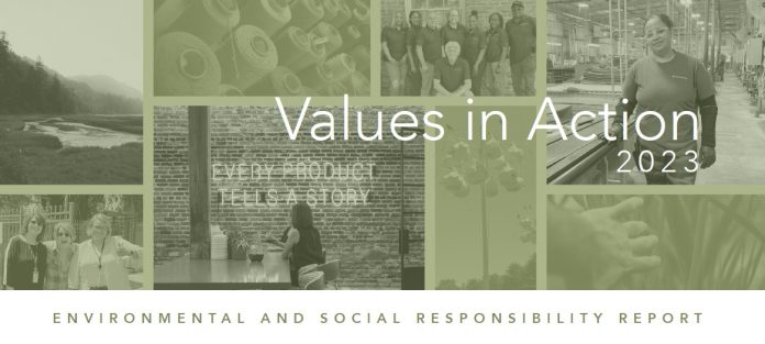 Mannington Values in Action cover page