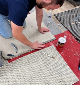AFT carpet seaming
