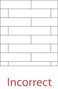 NWFA incorrect racking h pattern