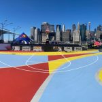 NYC View with MAPEI Half Court