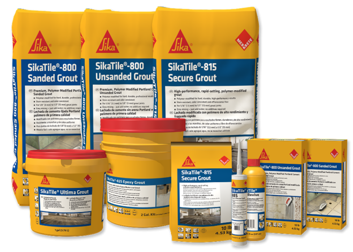 The SikaTile product family