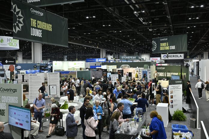 Coverings 2025 crowd shot