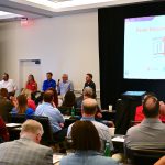 Sponsor Panel with representatives from MAPEI, Daltile, QEP, and Schluter and moderator JEremy Sax from NTCA