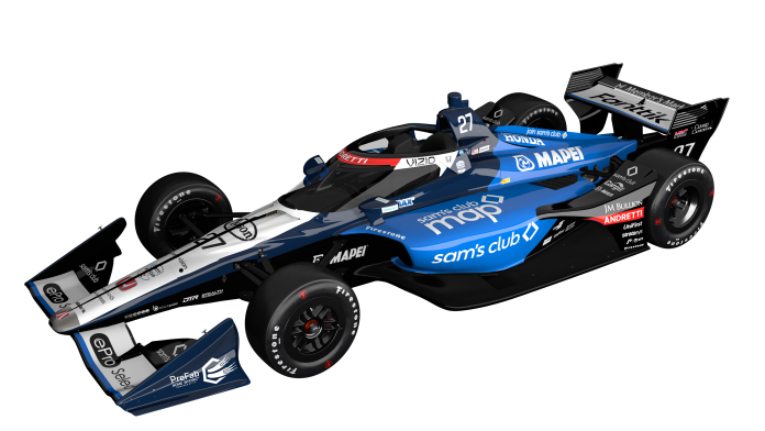 No. 27 Sam’s Club Honda driven by Kyle Kirkwood