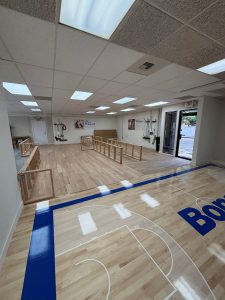 Bona training center, Rancho Cordova sports court