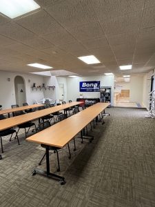 Bona training center, Rancho Cordova class room area