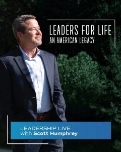 Leadership Live 2026 promotional image featuring Scott Humphrey
