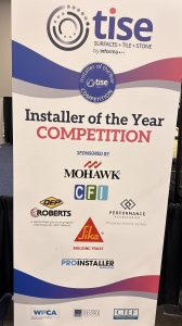 tise day one, installer of the year competition