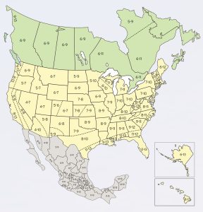 NWFA's Moisture Map of North America