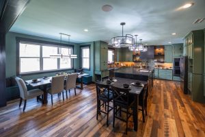 The kitchen of Sgt. Dague's new home.