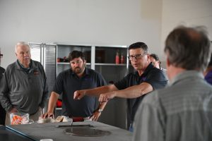 Business development manager Craig Hacker at the new Keene facility