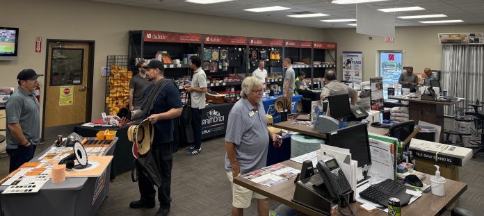 Vendor fair during NTCA Foundations of Wet Areas workshop